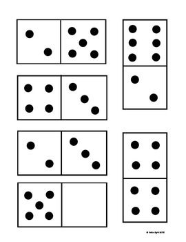 printable domino cards