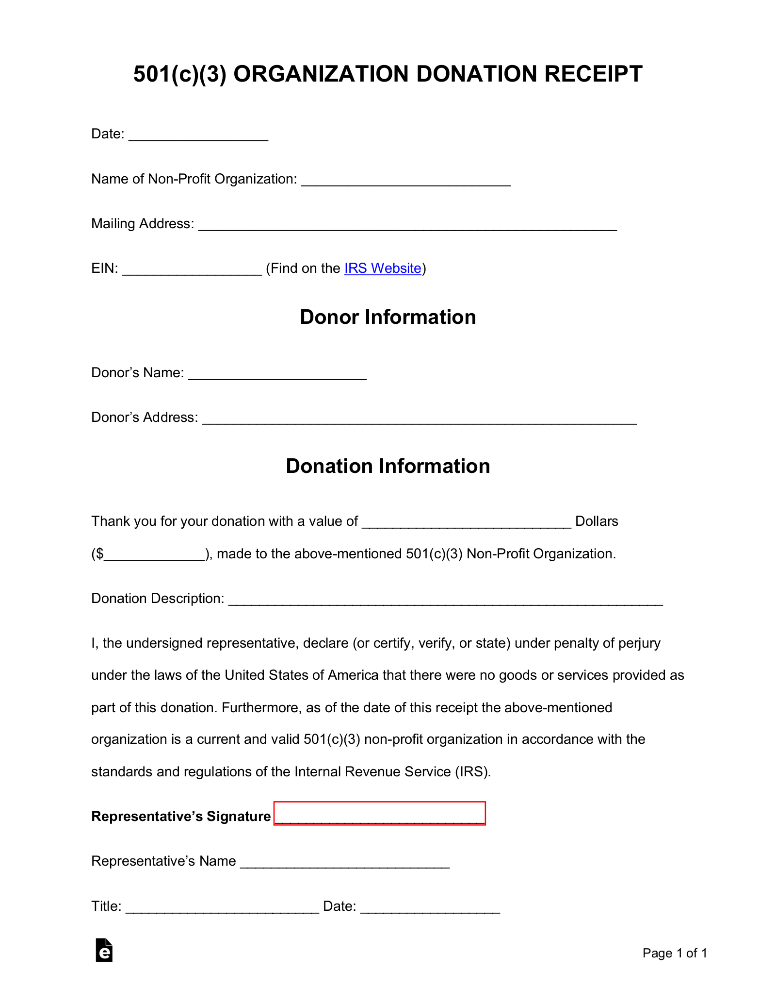printable donation letters