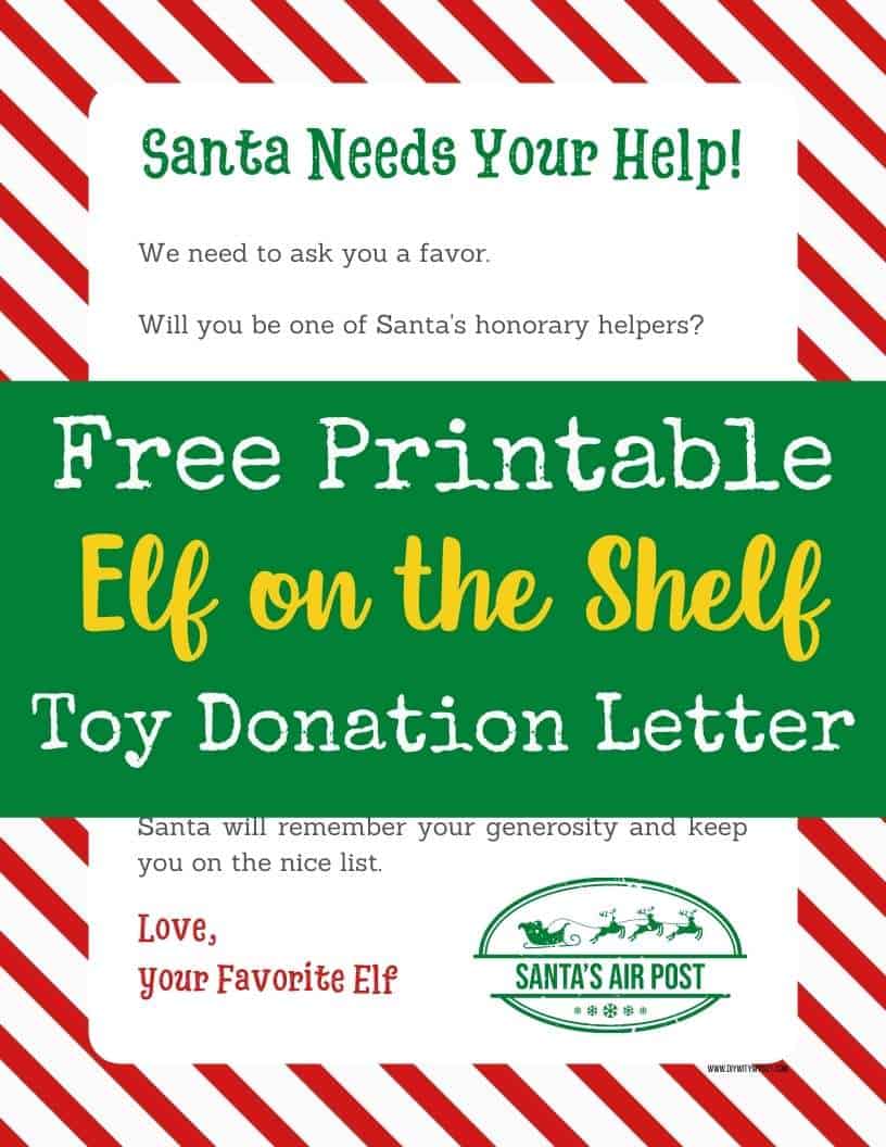 printable donation letters