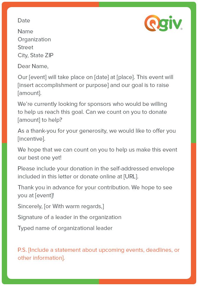 printable donation letters