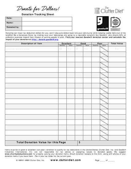 printable donation receipt goodwill