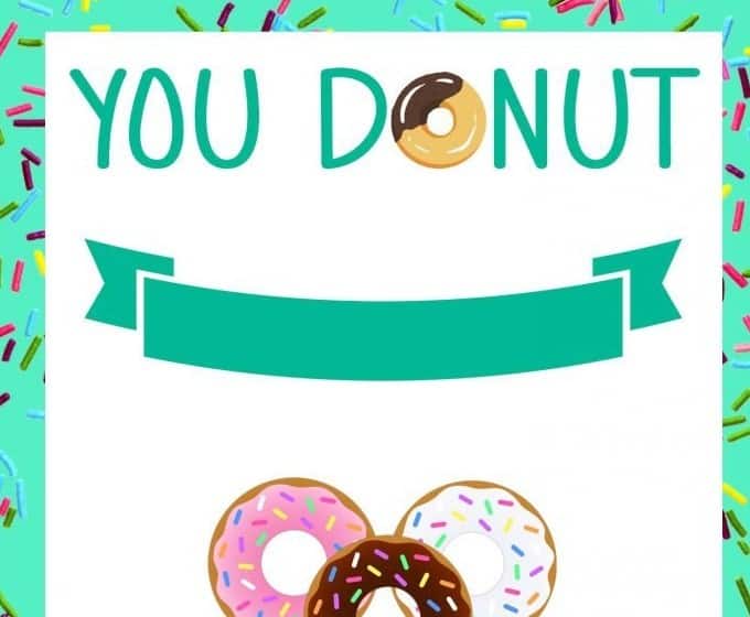 FREE Printable Donut Invitation Templates - MissyPrintableDesign