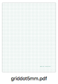 Download 5mm Dot Grid Paper Printable : The Grid Tool