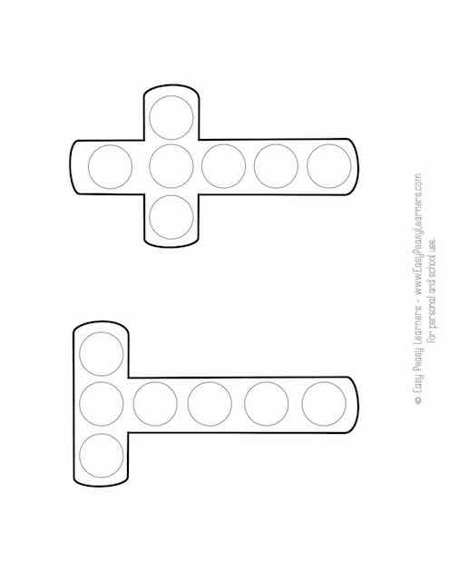 printable dot to dot alphabet letters