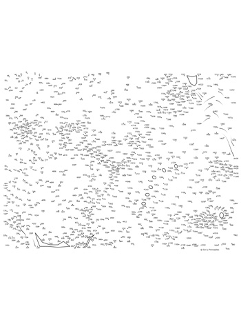 printable dot to dot counting in 2s