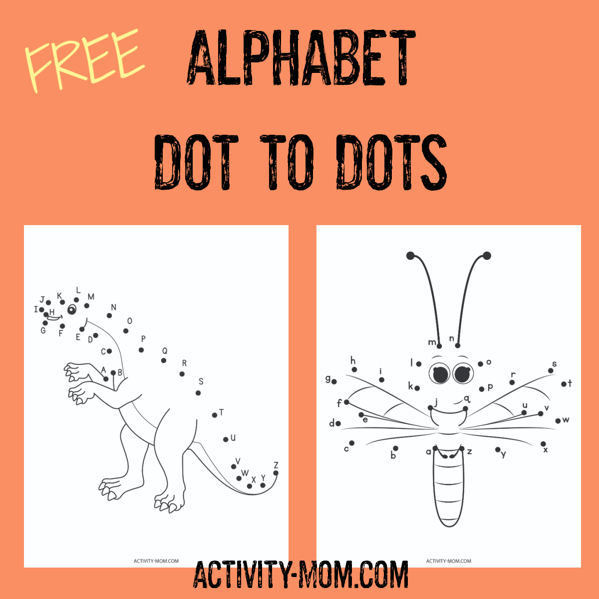 printable dot to dot for 3 year olds