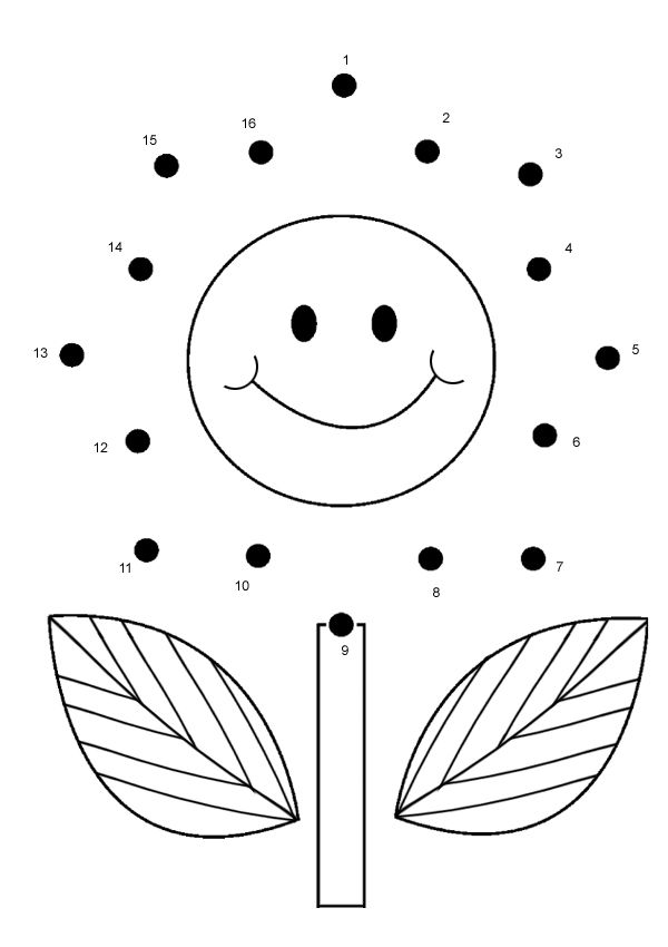 printable dot to dot for toddlers