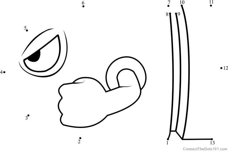 printable dot to dot mario