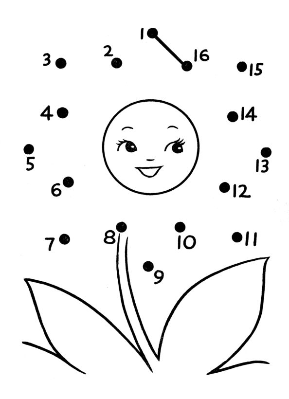 printable dot to dot preschool