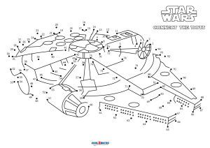 printable dot to dot star wars