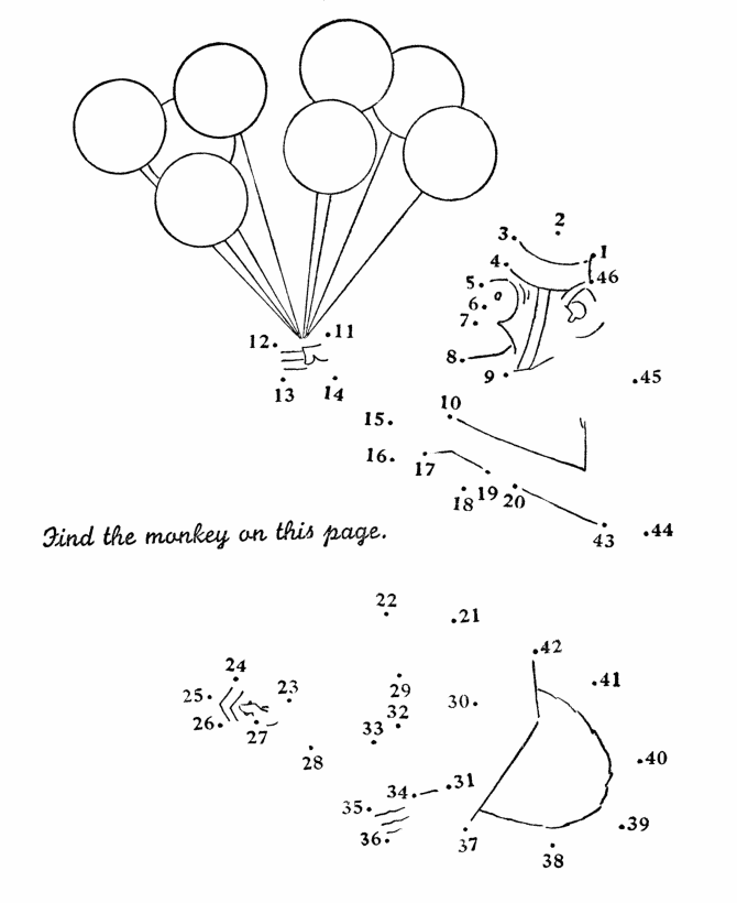 Bluebonkers: Dot to Dot coloring pages - up to 50 Dots - 12
