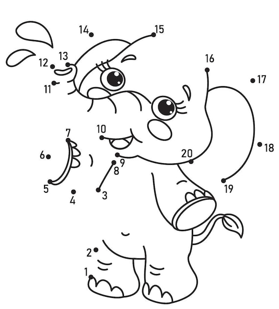 Dot To Dot Activity Book 50 Pages of Fun!