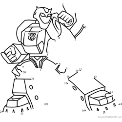 Transformers Connect the Dots Worksheets Printable for Kids