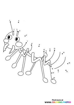 Easy dot to dots (1-25 dots) | Free and easy print or download ...