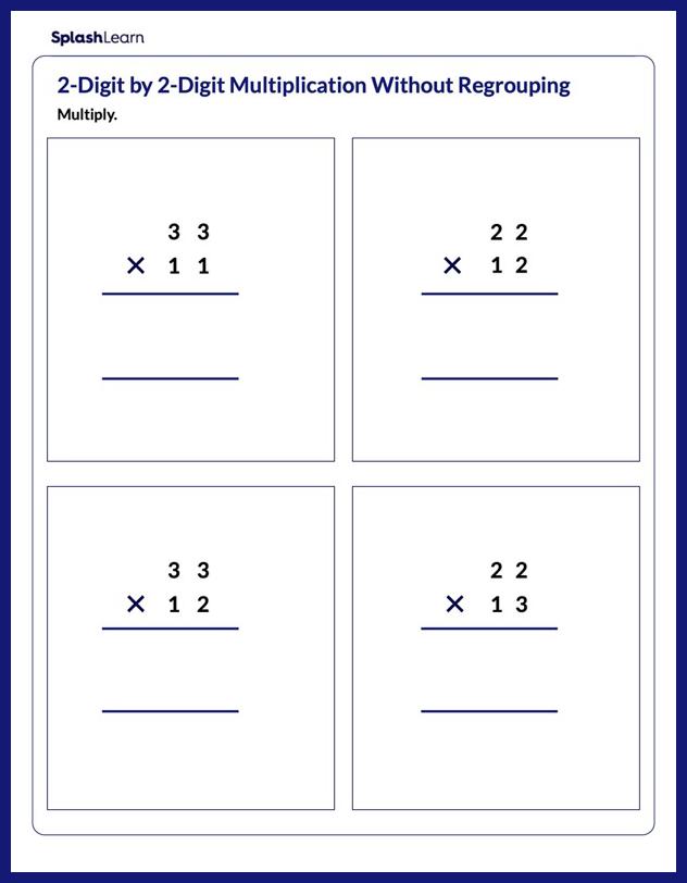 printable double digit multiplication worksheet