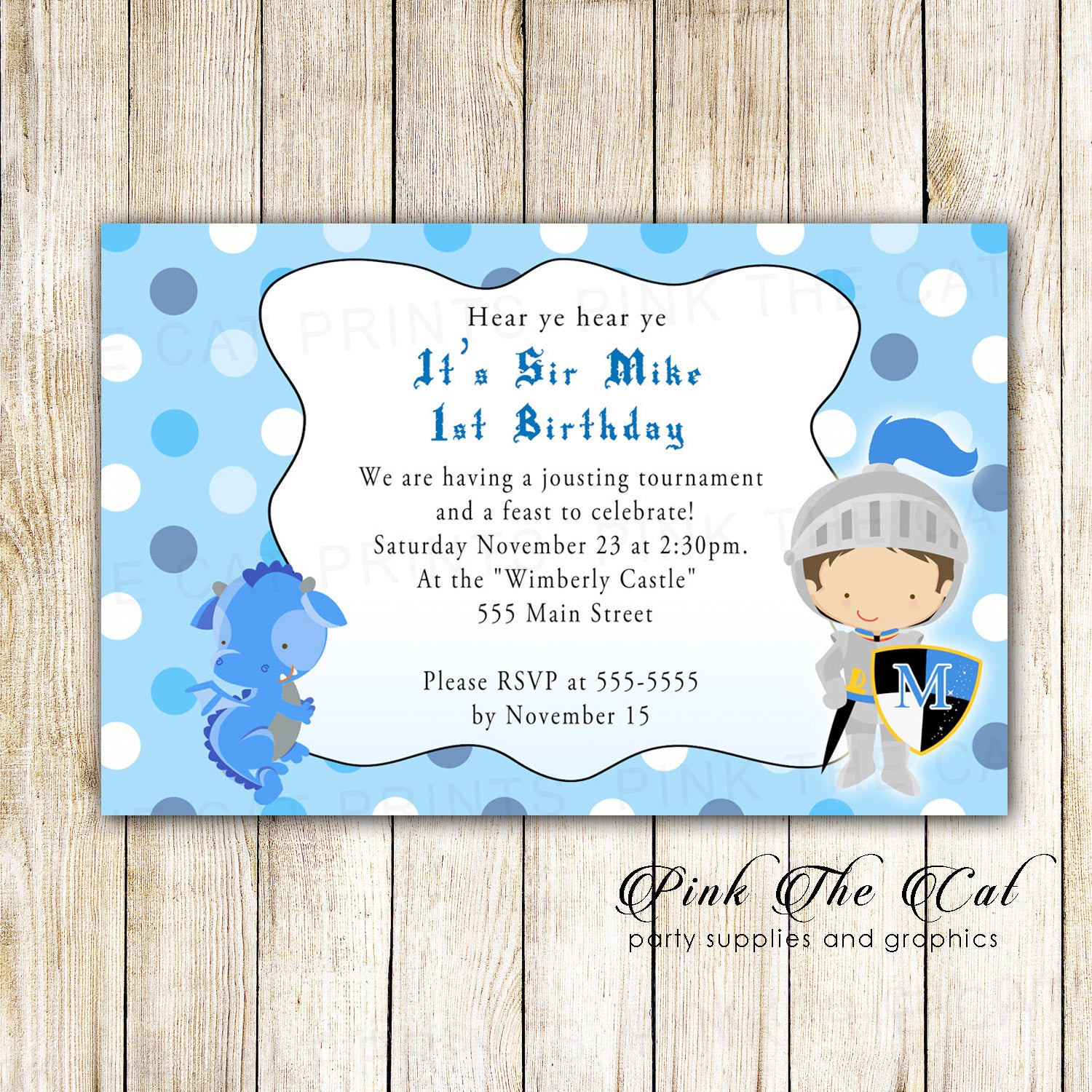printable dragon invitations