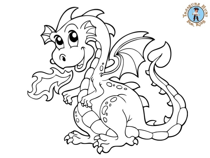 printable drawings of dragons