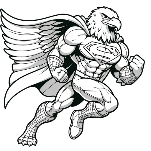 printable drawings of eagles