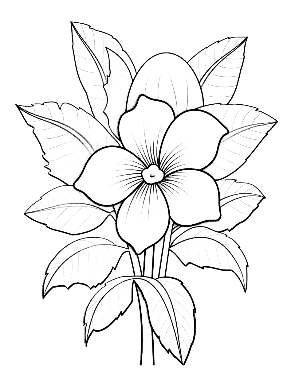75 Flower Coloring Pages: Free Printable Sheets