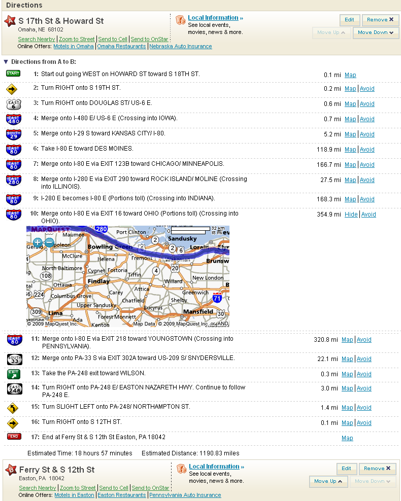 Driving Directions Mapquest Free Printable Driving Directions Mapquest Free Printable