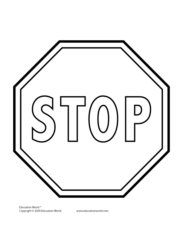 Teacher Tools &amp; Templates > Traffic Signs | Education World