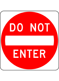 printable driving signs