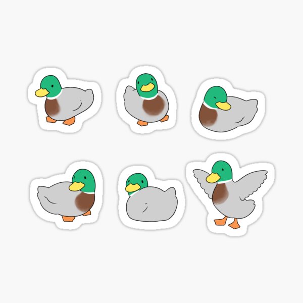 printable duck stickers