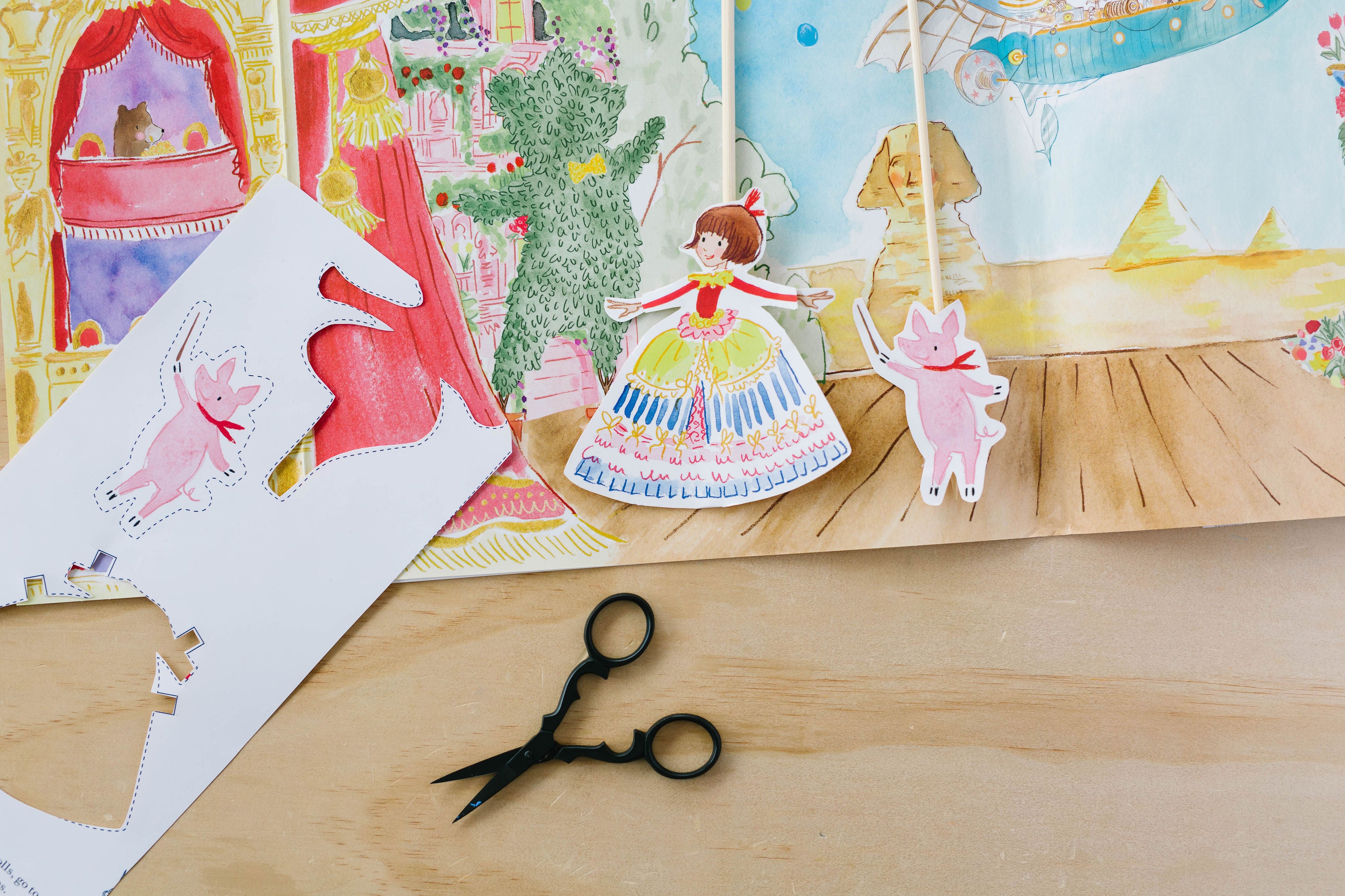 Make Your Own Little Women Paper Dolls! - 36 Eggs