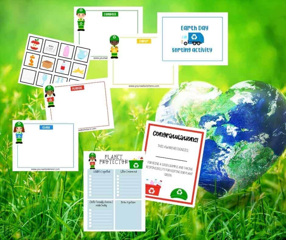 printable earth day awards
