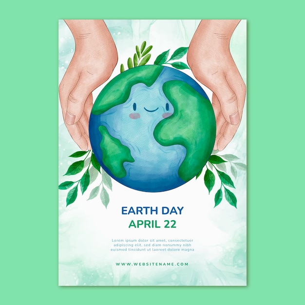 printable earth day posters