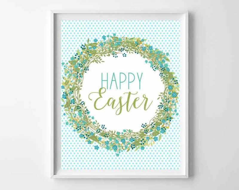 Free Printable Easter Wall Art - 20 Gorgeous Prints! - shabbyfufu.com