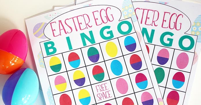 printable easter bingo cards family