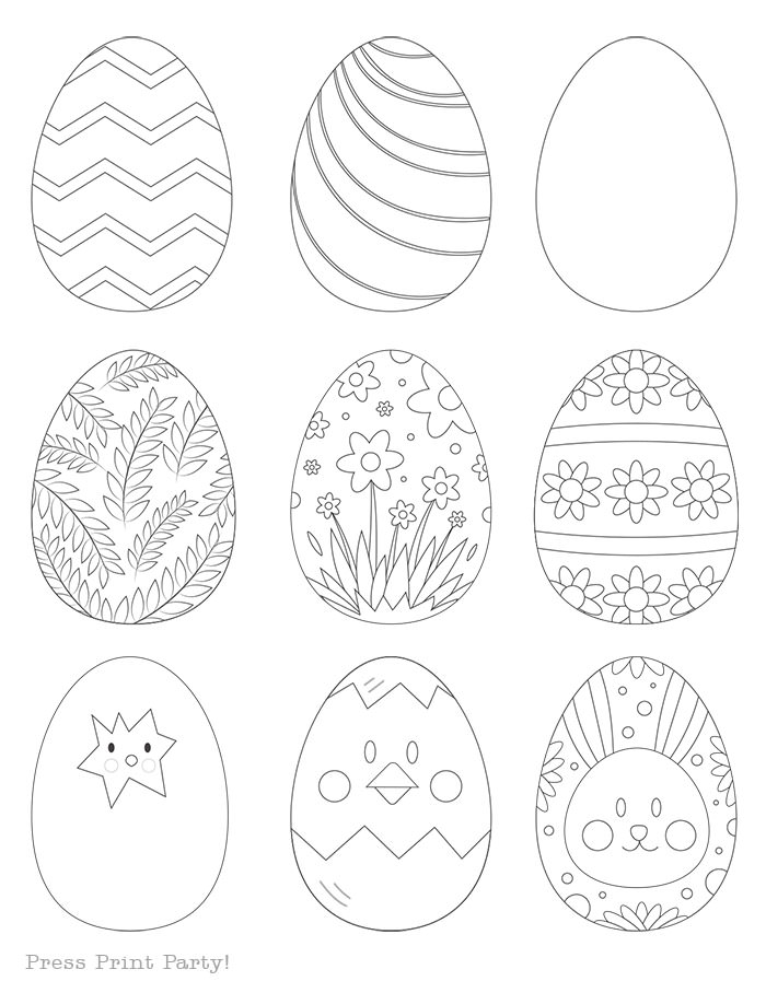 printable easter designs