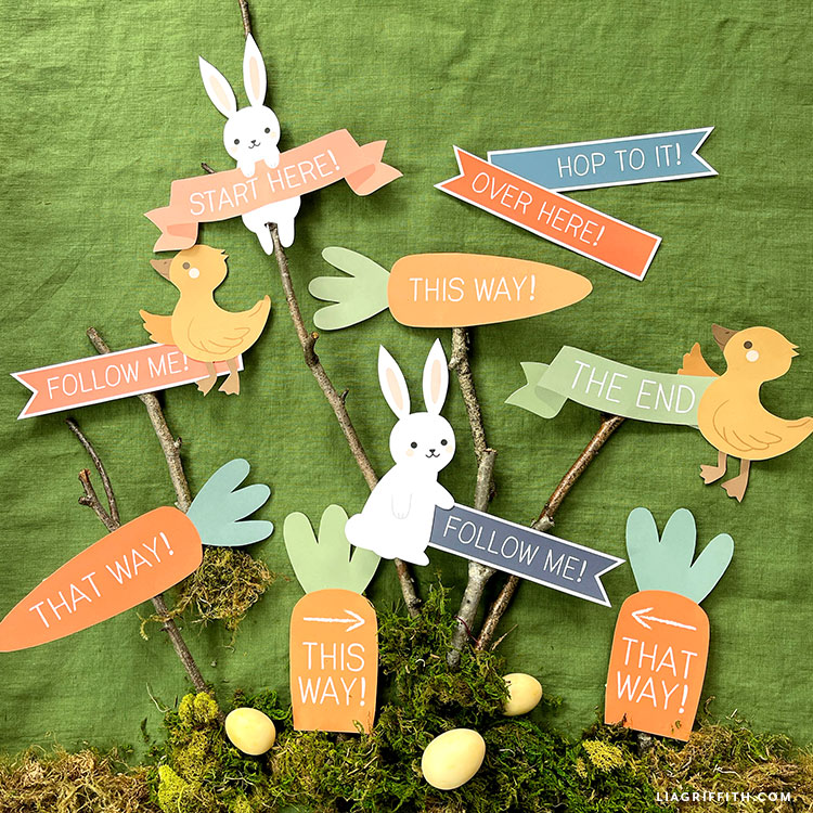 Easter Egg Hunt Printables - Lia Griffith