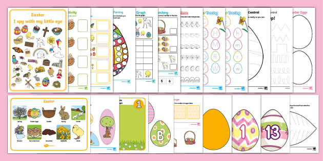 Printable Easter Worksheets - Easter Activities - Twinkl