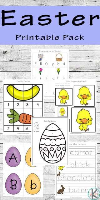 Easter Worksheets for Kids