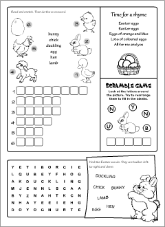 Easter printables | English for kids