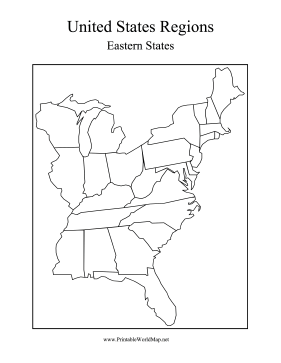 East States Map