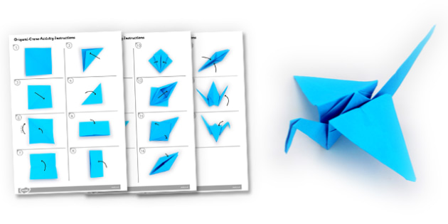 printable easy origami swan instructions