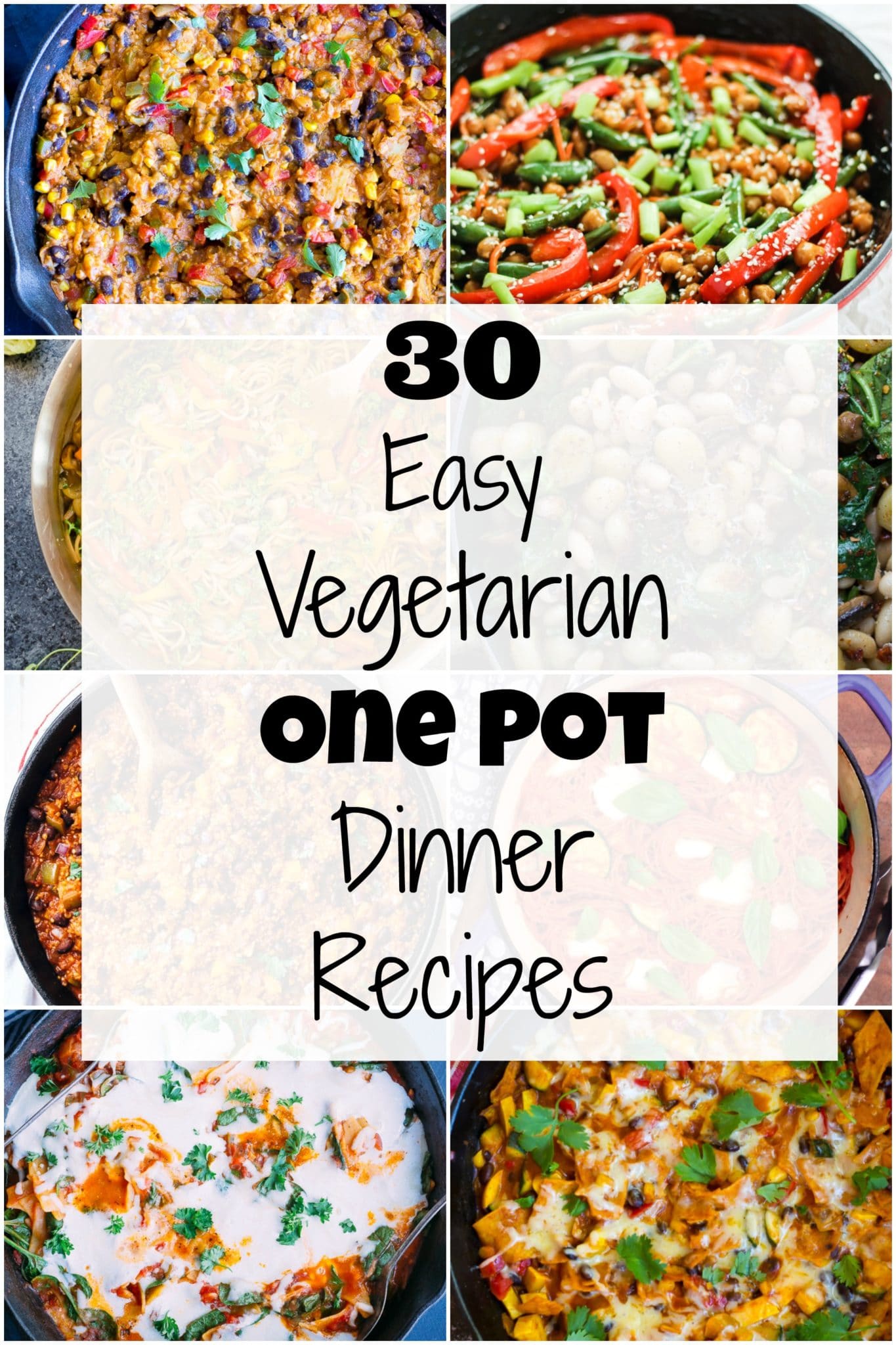 printable easy vegetarian recipes