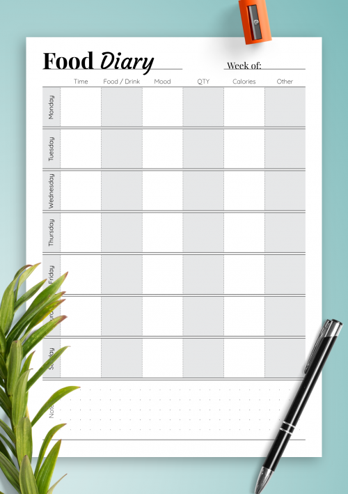 Printable Meal Planner Templates - Download PDF