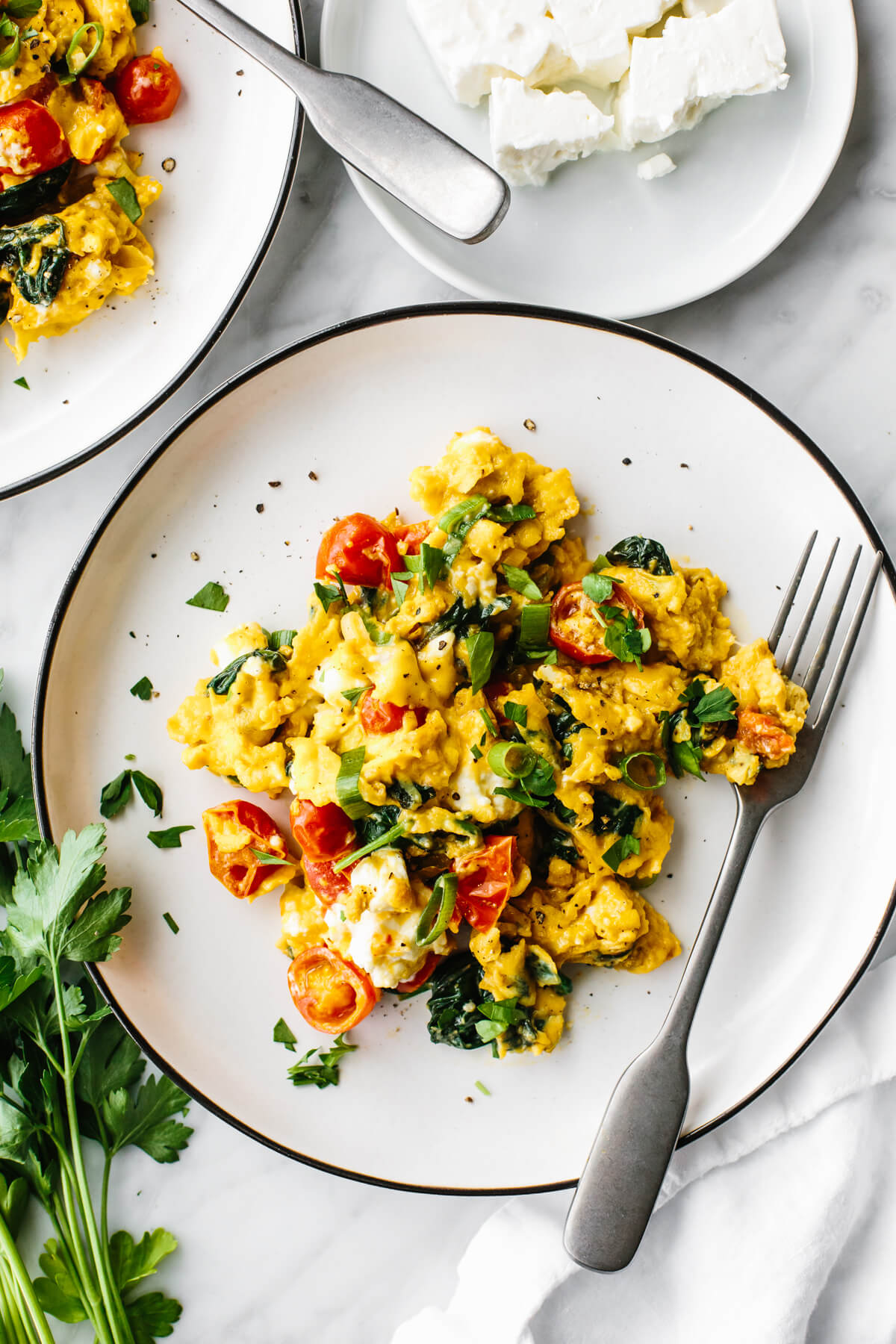 Greek Scrambled Eggs