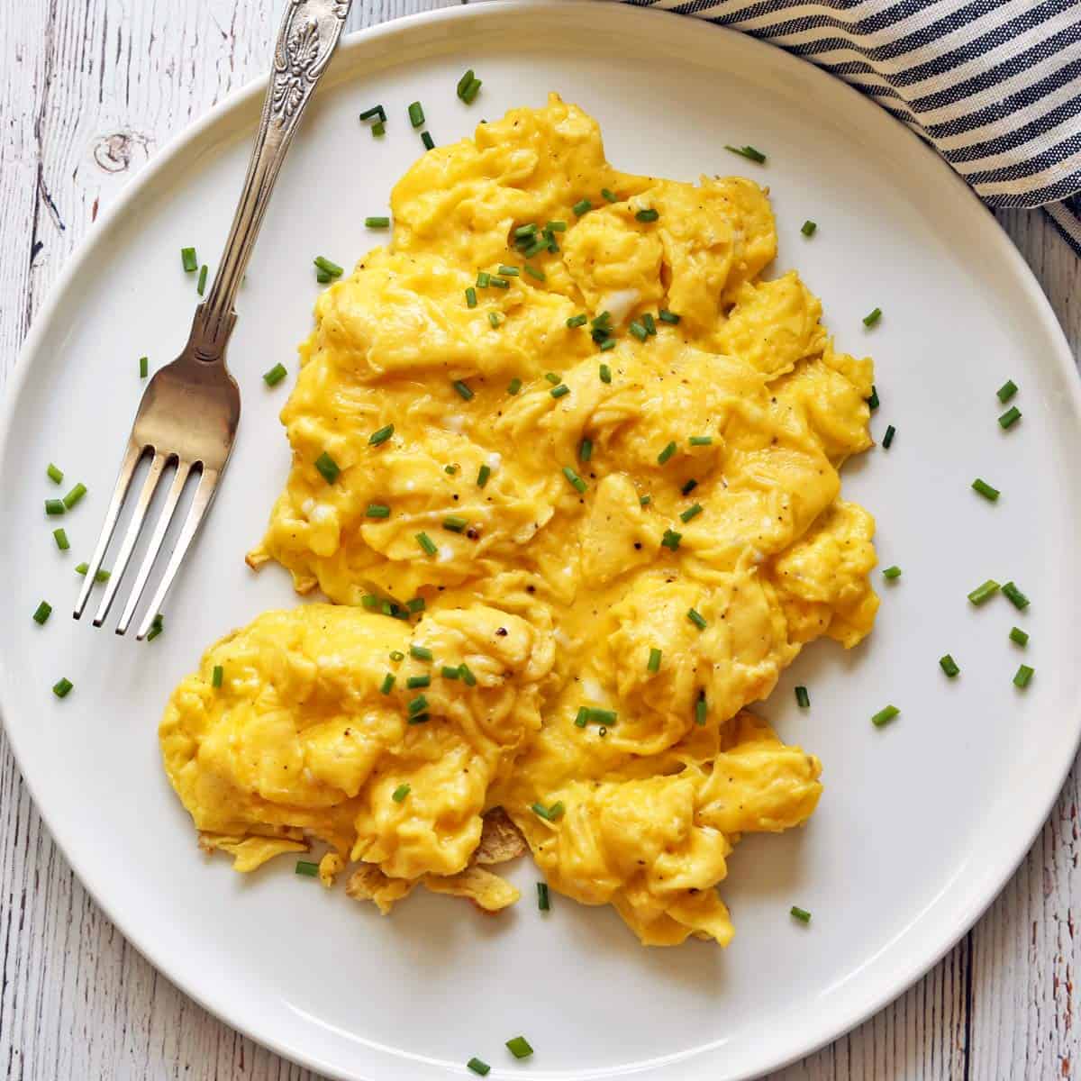 Fluffy Scrambled Eggs