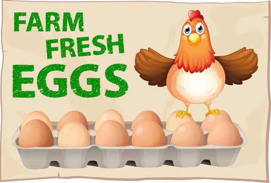 printable eggs for sale sign