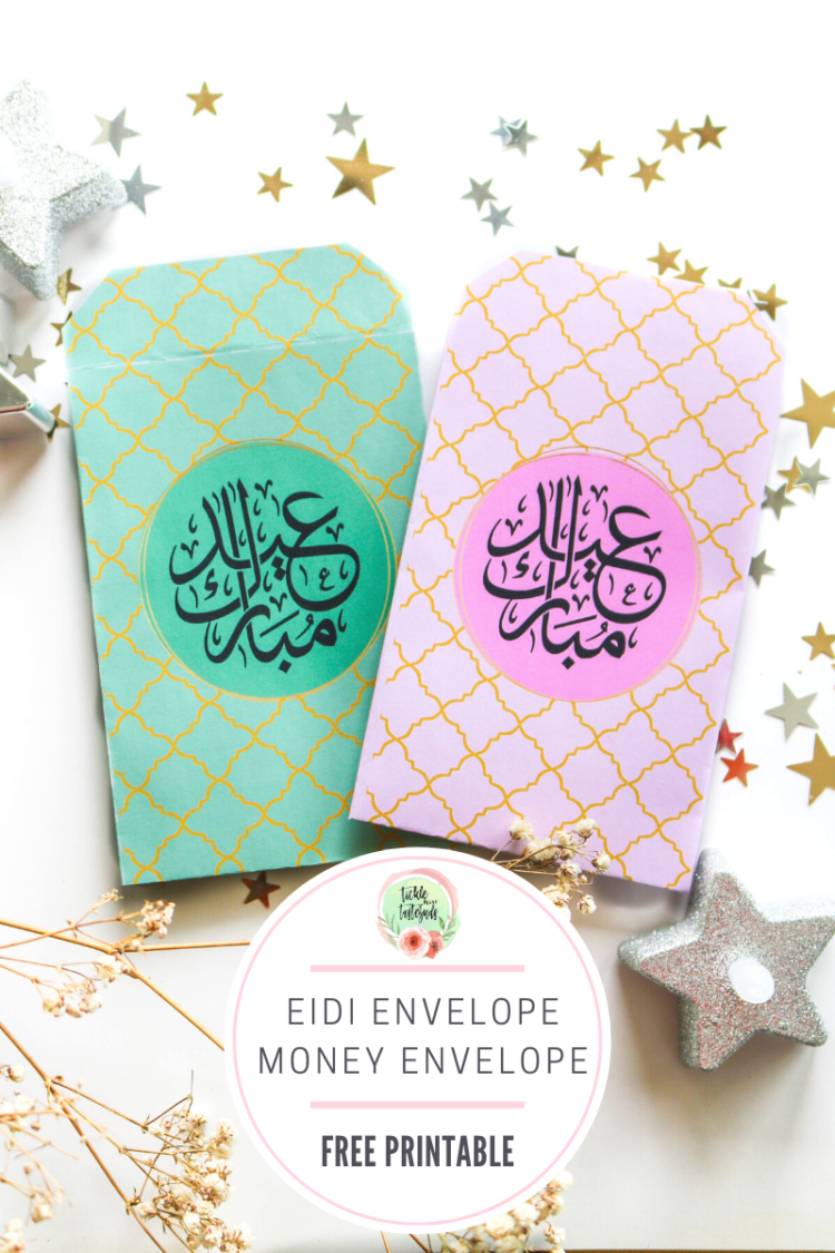 printable eid envelope