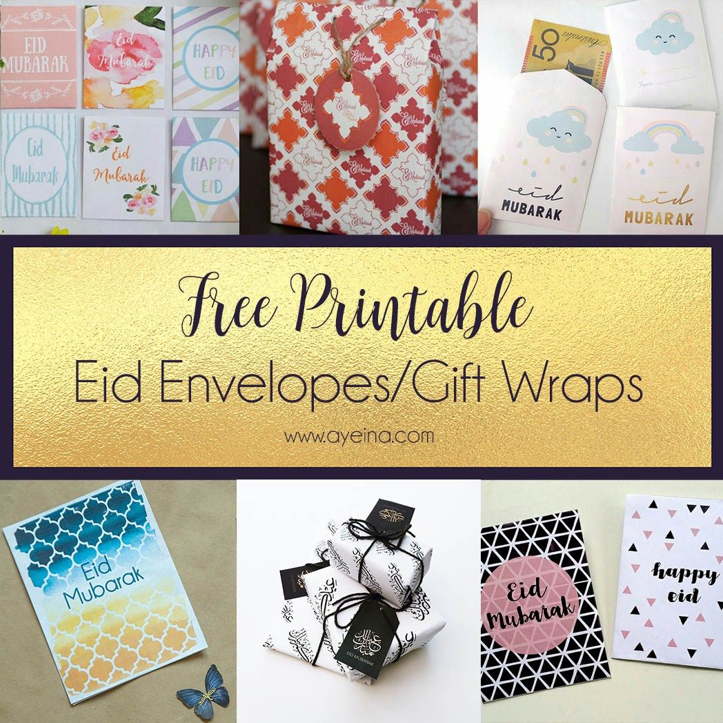 Ultimate List of FREE Eid Printables (UPDATED: 2023) | AYEINA