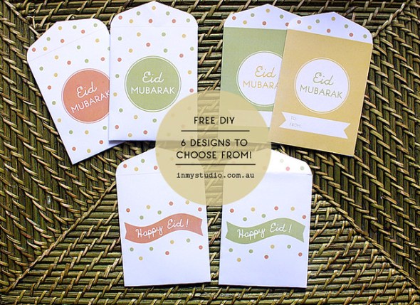 in my studio | Free Bonus Printable - Eid Money Packets/Envelopes ...