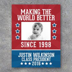 Student council campaign posters