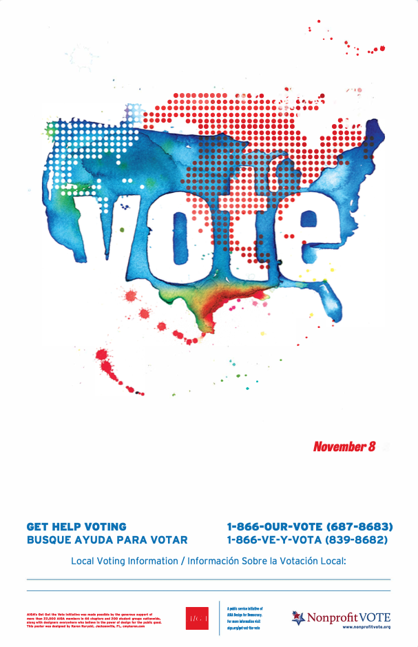 2022 Election Posters - Nonprofit Vote