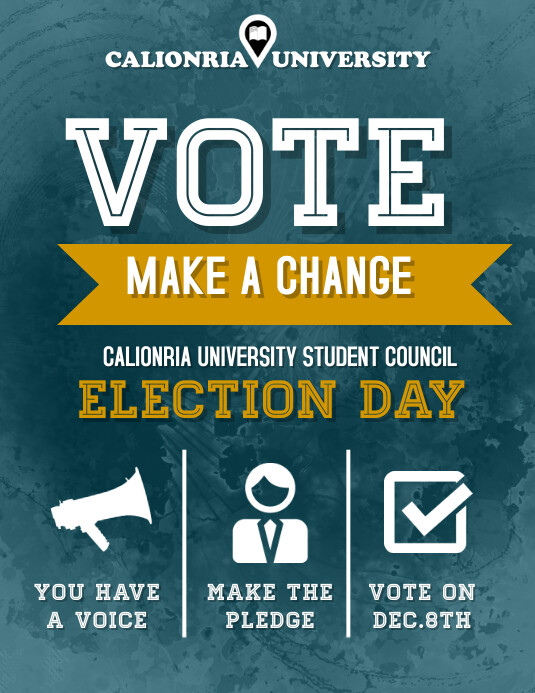 740+ Free Student Council Campaign Poster Templates | PosterMyWall